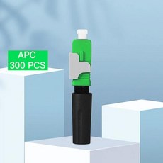 광접속기 광케이블 광케이블연결 50-300pcs pre-bur 광섬유 고속 커넥터 FTTH SC UPC/APC 퀵 단일 모드, 10 300pcs SC APC, 05 300pcs SC APC