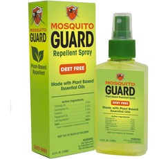 Mosquito Guard 모스키토 가드 DEET FREE 모기 벌레 곤충 기피제 퇴치제 스프레이 118ml