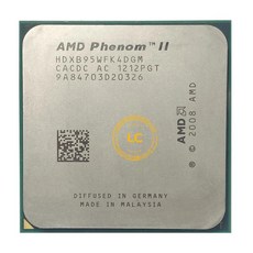 AMD Phenom II X4 B95 CPU, 한개옵션0