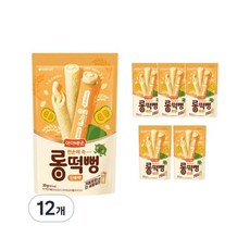 간식용 아이배냇 한손에 쏙 롱떡뻥 단호박맛 30g 12개, ONE COLOR, 30G  단호박맛  12개