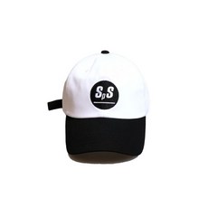 [슬리피슬립] [unisex]SPS WHITE/BLACK BALL CAP - 슬리피슬립