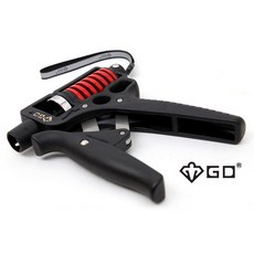 GD GRIP 울트라 70 간격 평행 조절 고급 악력기 20-70KG, 블랙