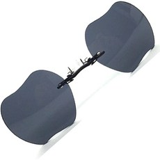PROSOOL Sunglasses 코 선글라스 매트릭스 모피어스 영화 무테에 레트로 라운드 클립