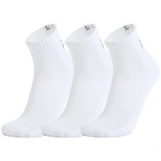 언더아머 트레이닝 코튼 쿼터 삭스 3PK, LG