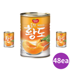  맛있는 황도 슬라이스 복숭아 400g 48개 제철 수확 통조림 캔 업소용 가정용 대용량 yellow peach can 딱딱이 말랑 부드러운 고당도 과일안주 황도캔 술안주 맥주안주 