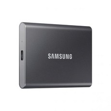 SAMSUNG 삼성 T7 휴대용 SSD 500GB Titan 그레이 최대 1 050MB/s USB 3.2 Gen2 (MU-PC500T/AM) -