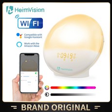 펫 현관 강아지 스마트폰 CCTV HeimVision AH80SQ 일출 알람 시계