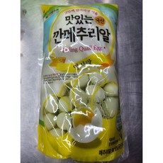 깐메추리알 국산 1kg 알사랑, 1개