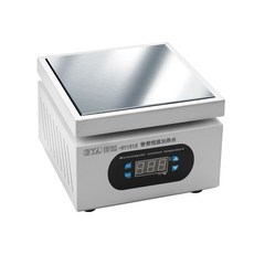 PCB 핫플레이트 미니 가열판 작업대 회로기판 수리, BY-1515 화이트 납땜흡수재+핀셋