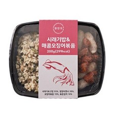 단탄지 한식 온가족이함께 시래기밥&매콤오징어볶음 내일아침뭐먹어? 3분도시락먹자~ 빠른새벽배송, 2개, 200g