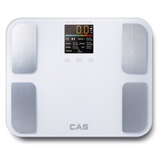 카스 스마트 블루투스 체지방 측정기 체중계, 화이트, BFA-S8