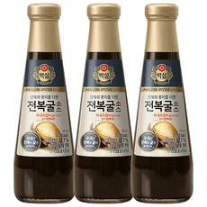 [CJ] 백설 남해전복굴소스 350g x 3개