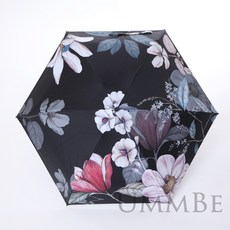 일본양산 암막 블랙 큰한폭 꽃 경량 미니 5단 양산 우산 엄마양산 선물 작은가방용
