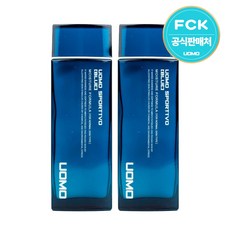 휠라 워모 스포르티보 블루 모이스처 포뮬라 남성로션, 2개, 150ml - 남성화장품세트