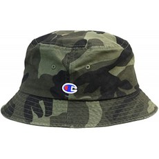 (챔피언) Champion면 버킷 모자 COTTON BUCKET HAT (FREE (약 58cm) 위장)