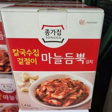 종가집 마늘듬뿍김치 1.4kg, 1개