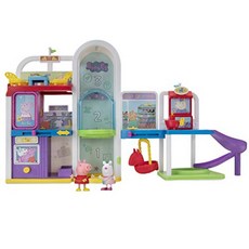 Peppa Pig PEP0701 Peppa-2 세부터 어린이를위한 액세서리가 포함 된 Peppa와 Luzie Locke의 독점 피규어, 단일옵션