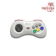 8bitdo M30 블루투스 조이스틱 무선 게임패드/세가 제네시스 미니용/ 스위치용게임패드, 1개, M30 (화이트)