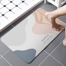 빨아쓰는규조토발매트미끄럼방지화장실욕실주방싱크대매트