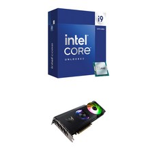 Intel Core i9-14900K 프로세서 및 Acer Predator BiFrost Arc A770 OC 그래픽 카드 번, Intel Core i9-14900K 프로세서 및 Ac