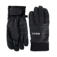 루디스 스노우프로 LUP01MG08 블랙 스키 보드 오지 방한 가죽 장갑, XL, 선택완료