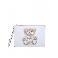 [MOSCHINO] 여성 클러치 White 8444 8210 2001