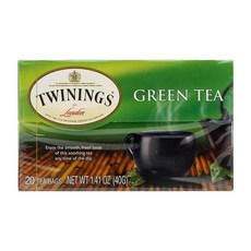 그린 티 20 티백 Twinings, 1개, 20개입, 2g