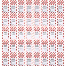 잠금 태그아웃 태그 40pcs 위험은 태그를 작동하지 않음 OSHA 규정 준수 로또, 40 Pack