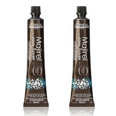 로레알 마지렐 쿨커버 5.1 Loreal Majirel Cool Cover 새치 셀프 염색 약 Hellbraun Asch 50ml 2팩