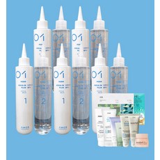 아모스 아쿠아 인 플러스 펌 (퍼머제+중화제) 5개 + 랜덤1종, 1개, 150ml