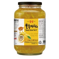 꽃샘 본비 꿀유자청 2kg, 1개, 1개입