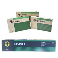 KISWEL 고장력강 전자세 저수소 피복 아크 KK-80 고려 용접봉 3.2mm 5kg, 1개