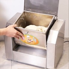 전기 밀가루 믹서상인 반죽 기계식품 믹서스테인레스 스틸 파스타 교반빵 만들기220V7 kg8kg20L, [02] 110V 7 kg flour