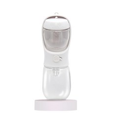 휴대용 반려견 산책용 물병 강아지용 접이식 디펜서, 1개, A.550ml
