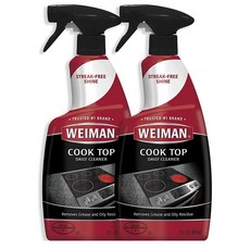 Weiman Cooktop Cleaner 와이만 쿡탑 인덕션 표면 청소 클리너 22Floz(650ml) 2팩