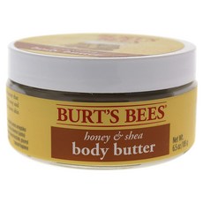 Burt's Bees 허니 & 시어 바디 버터, 185g, 1개