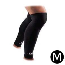 McDavid 스포츠 보호대 종아리 파워 슬리브 롱 블랙 M 2개입 6572R