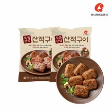 마니커에프앤지 도톰한입산적구이 1kg(2봉), 1kg