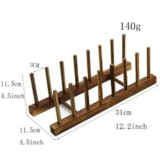 주방 식기 스탠드 접시 건조대 냄비 뚜껑 선반 정리함 건조 컵 디스플레이, eight pillar-black-A, eight pillar-black-A