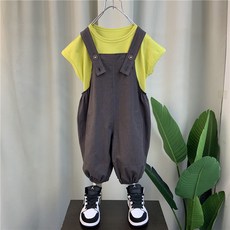 아동노랑서스펜더