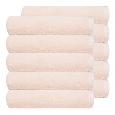송월타월 아델 130g 30수 10장, 라이트베이지10장, 10개