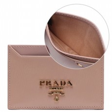 프라다 [명품]프라다 23FW 여성 비텔로 골드로고 카드지갑 1MC208..
