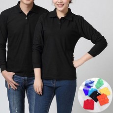 ⊙♭한정판매◎ 단체복 카라티 회사티 단체티 대학생 엠티 커플 솔리드 색상 (ML*p‡)