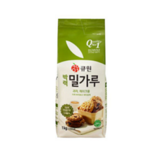 큐원 박력밀가루, 1kg, 4개