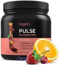 군단 펄스 사전 운동 보충 - 모든 천연 질산 산화물 preworkout 음료 에너지 크레아틴이 자연스럽게 감미로운 베타 알라닌 감소, 1개