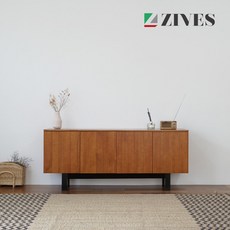 지베스 모니카 원목 거실장 1500 서랍/수납장>>TV장/거실장, 브라운