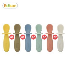 실리콘 이유식 스푼 (6종), ES1631_민트, 1개