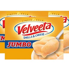 벨비타 오리지널 점보 쉘 & 치즈 Velveeta Original Jumbo Shells & Cheese 10.1oz(287g) 3팩