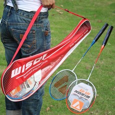 배드민턴라켓 3탁구공 배드민턴 커플용품 더블라켓 연습용 라켓 Badminton racket, T01-더블라켓(손목 본드+3개 탁구공)