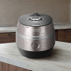 쿠쿠 본사직영) 쿠쿠 6인용 IH전기압력밥솥 그레이스 실버 CRP-JHP0660FSM